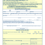 19 Us Passport Form Templates Free To Download In PDF