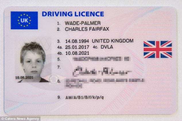 DVLA Give Motorist Licence Using Photo From When He Was 11 