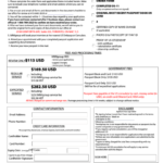 Fillable U s Passport Renewal From Canada By Appointment