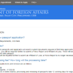 Frequently Asked Questions Passport Appointment System