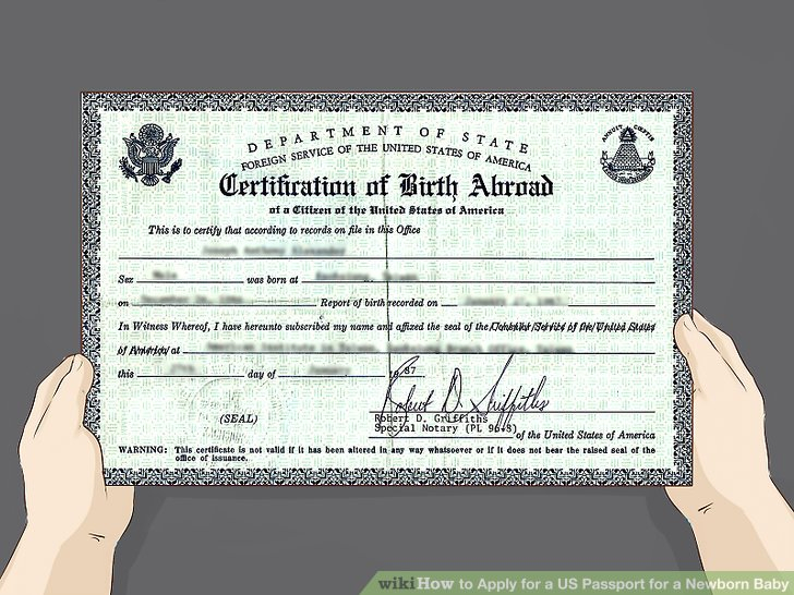 How To Apply For A US Passport For A Newborn Baby With How To Apply For A US Passport For A Newborn Baby with