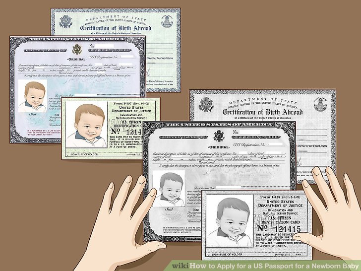 How To Apply For A US Passport For A Newborn Baby with 