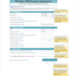 Passport Application Form Pdf Download