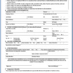 United States Passport Renewal Application Forms Form