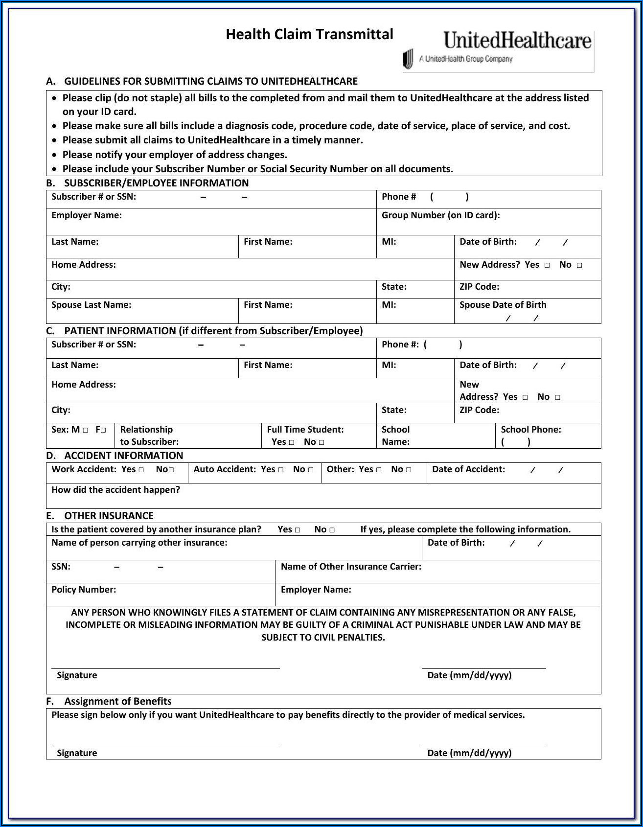 United States Passport Renewal Application Forms Form 