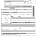 Us Passport Re Application Form Printable Pdf Download