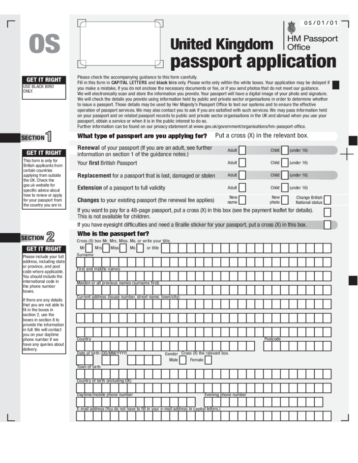 16 Years Of Age Or Older Passport Renewal U K Free Download