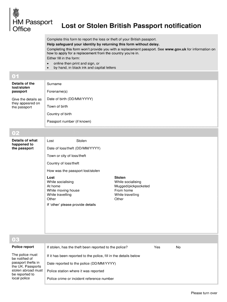 2016 2020 Form UK LS01 Fill Online Printable Fillable 