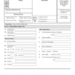 2020 Travel Document Application Form Fillable