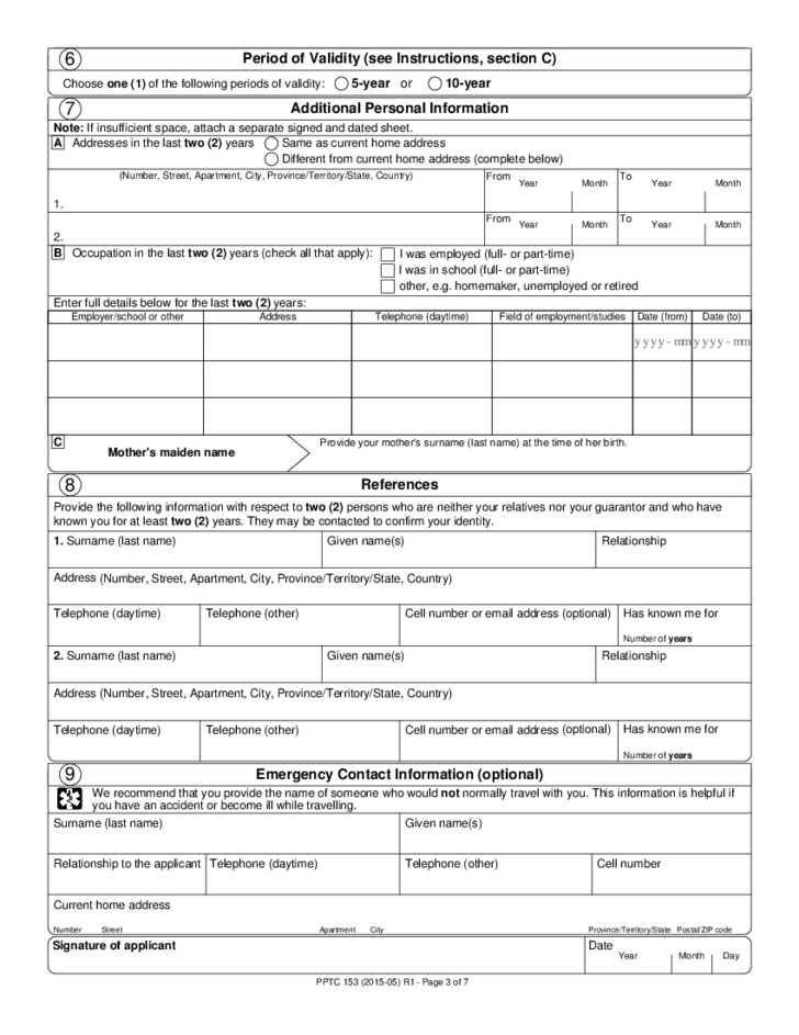 78 INFO F FORM FOR PASSPORT PDF ZIP DOCX PRINTABLE 