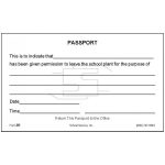 81 Passport Padded Forms