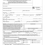 Adult Simplified Renewal Passport Application Form PPTC 054