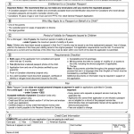 Child Passport Application Fillable Fill Online