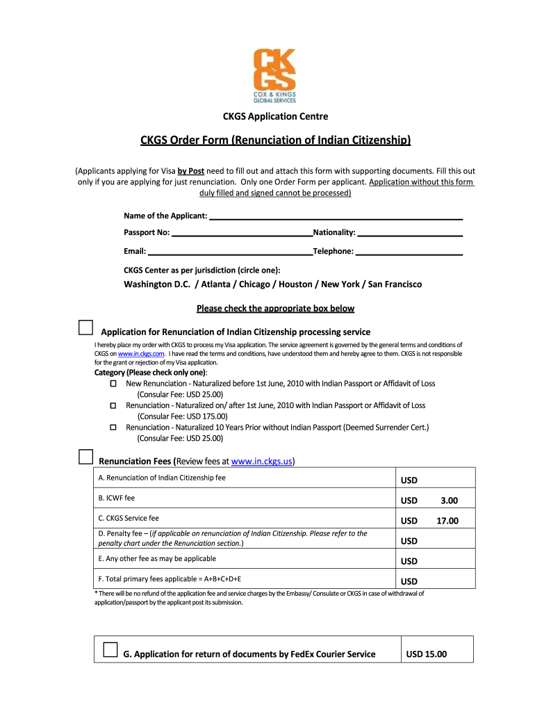 Ckgs Order Form 2020 Fill And Sign Printable Template 