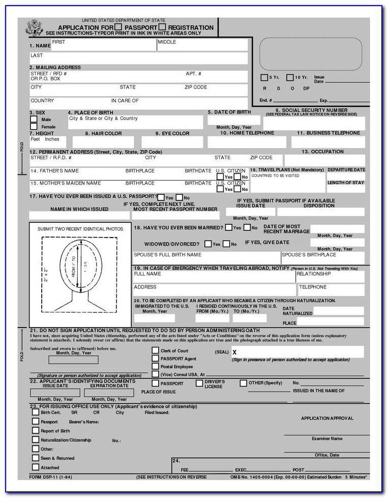 Ethiopian Passport Renewal Application Form In Canada Ethiopian Passport Renewal Application Form In Canada