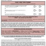 Form DS 5504 Download Printable PDF Application For A U S