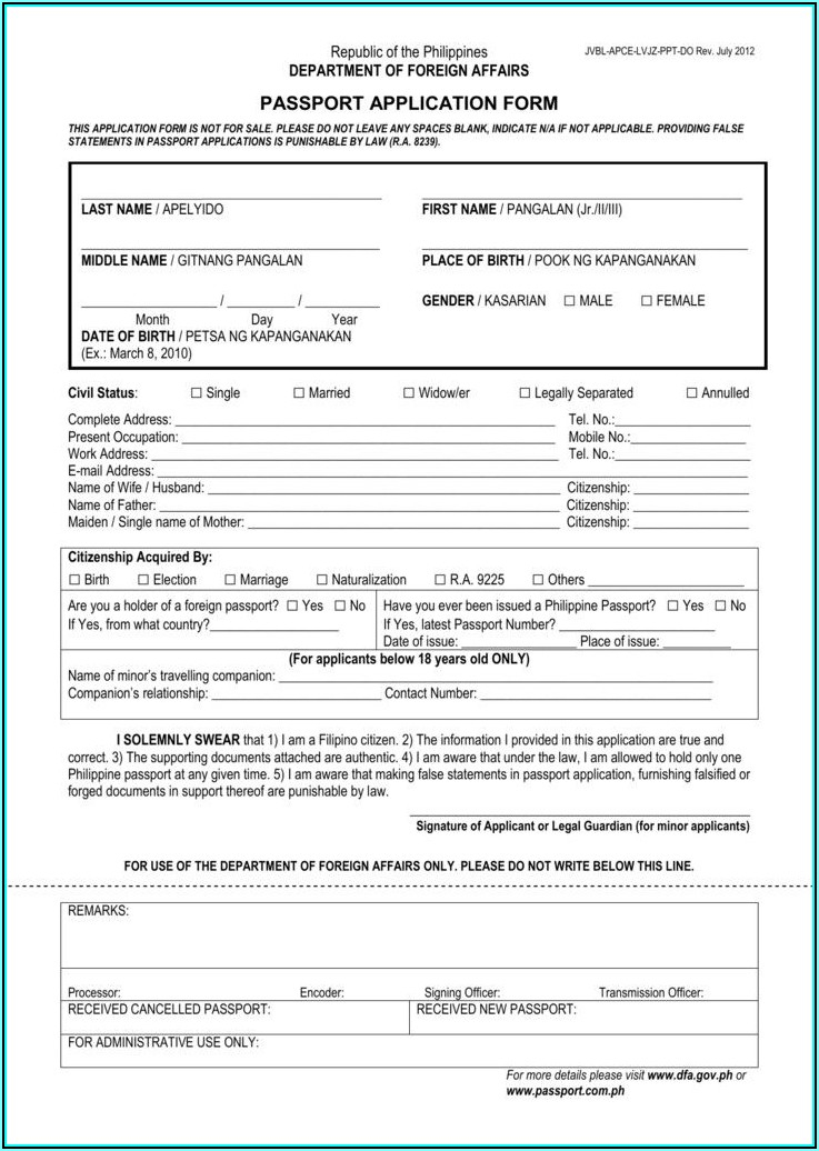 Form For Passport Renewal Australia Form Resume Form For Passport Renewal Australia Form Resume