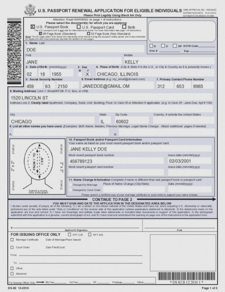 Form For Passport Renewal In Riyadh Universal Network 