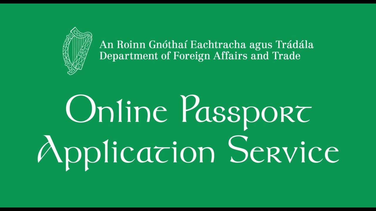 Form For Renewing Irish Passport Universal Network