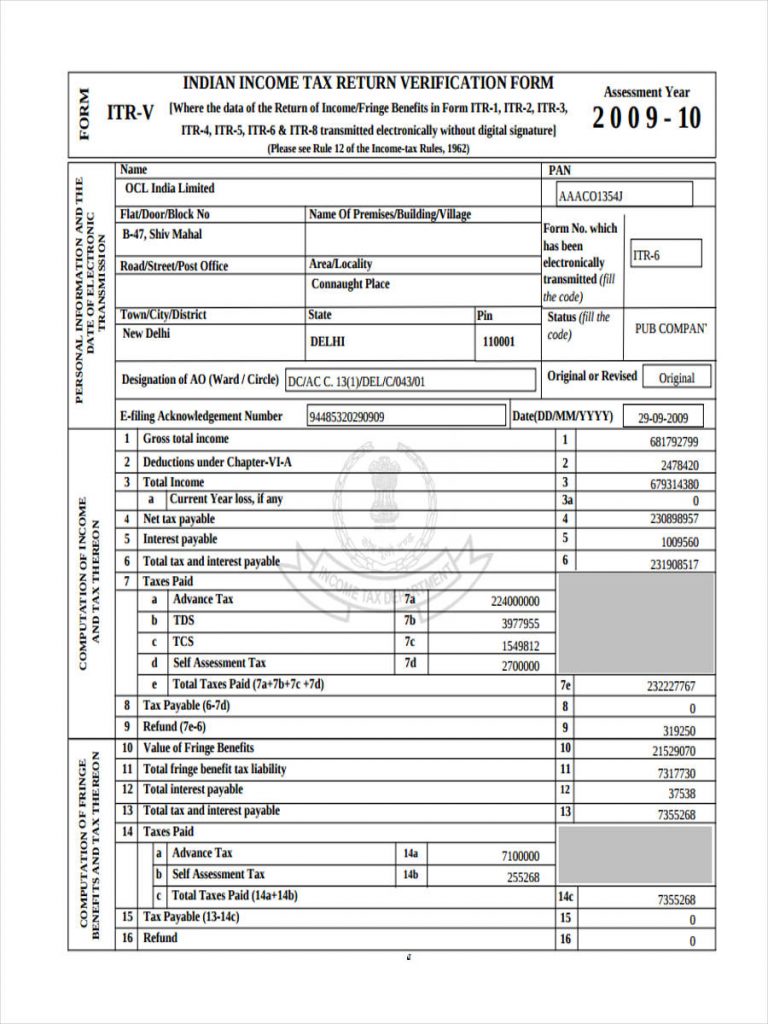 FREE 8 Sample Tax Verification Forms In PDF