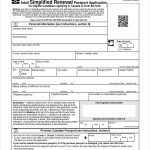 FREE 9 Sample Passport Renewal Forms In PDF MS Word