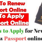 How To Apply For New Or Renew Passport Online YouTube