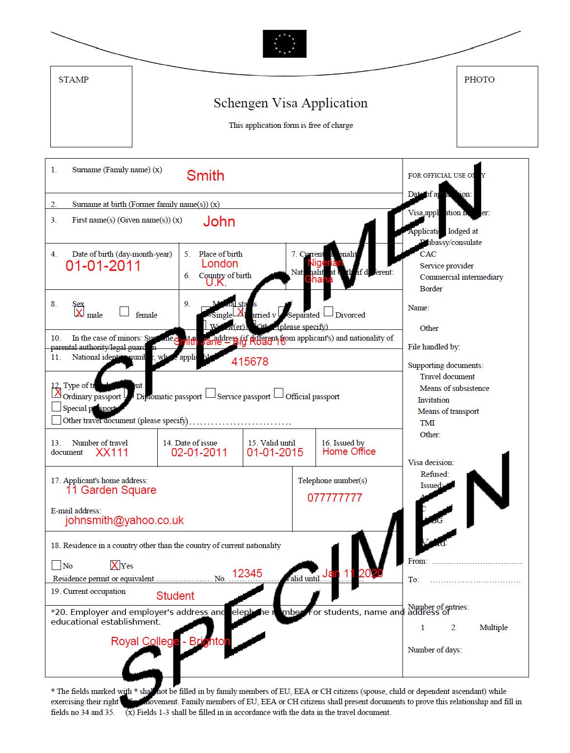 How To Fill German National Visa Application Form How To Fill German National Visa Application Form