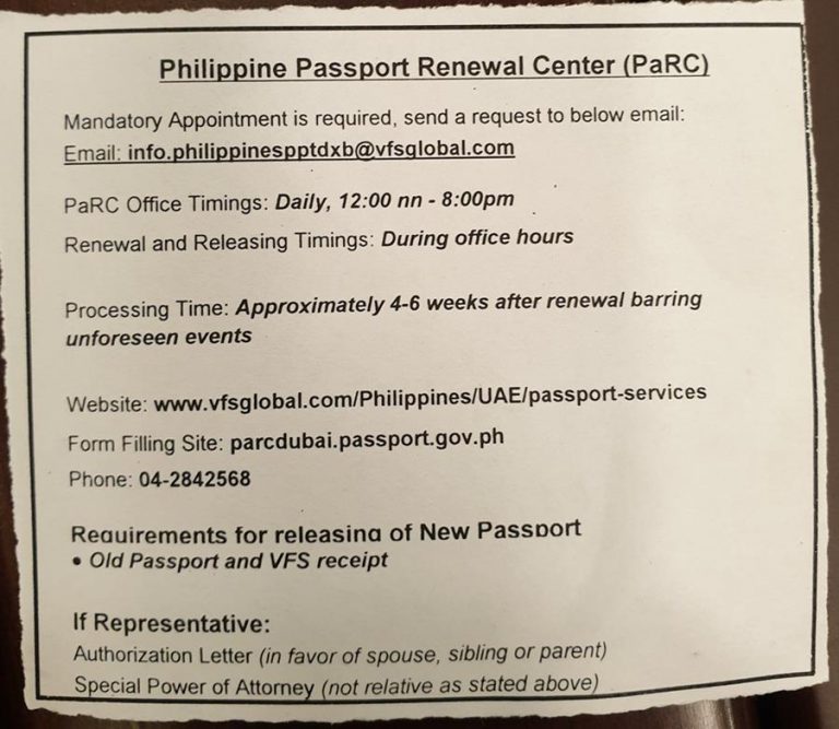 How To Renew Philippine Passport At The EPassport Renewal