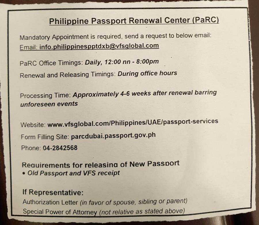 How To Renew Philippine Passport At The EPassport Renewal 