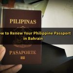 How To Renew Philippine Passport In Bahrain Bahrain OFW