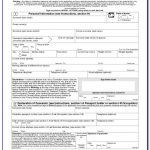 Indian Passport Renewal Form 1 PrintableForm