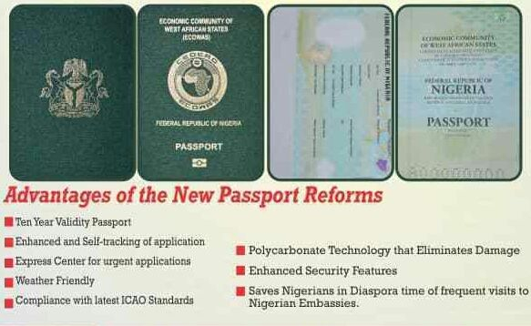 New Nigerian International Passport Will Be Out On April New Nigerian International Passport Will Be Out On April