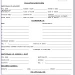 Nigerian Passport Renewal Form Pdf Form Resume