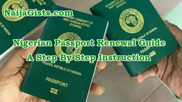 Nigerian Passport Renewal Guide How To Renew Nigerian 