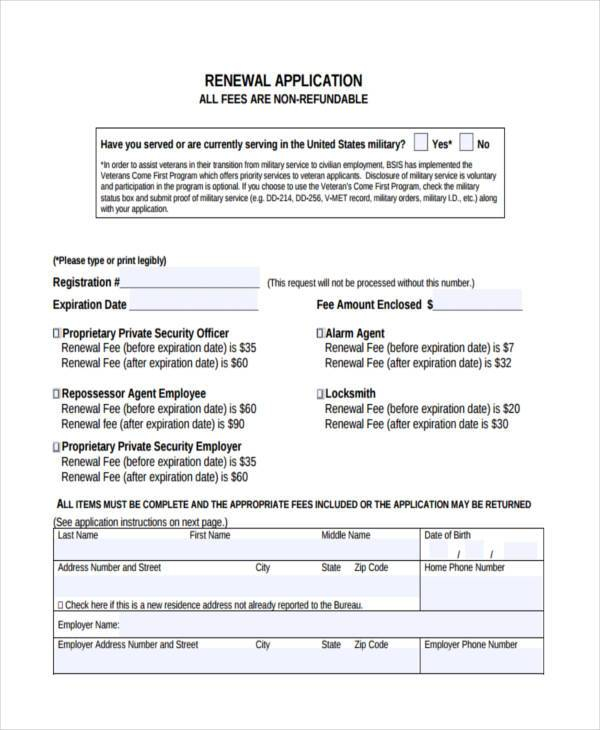 Oci Card Renewal Application Form