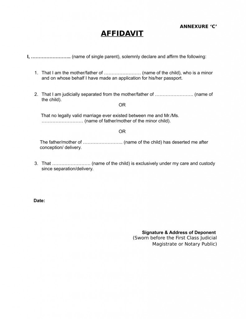 Passport Annexure C Create Affidavit Online EDrafter In Passport Annexure C Create Affidavit Online EDrafter in