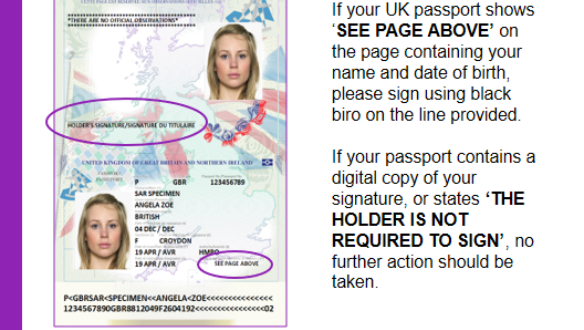 Passport Changes