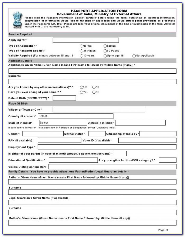 Passport Renewal Form Canada Universal Network