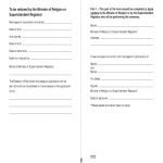 Passports Application Form For Newlyweds And Civil