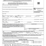 PDF Canada Passport Renewal Form Complete And Print Online