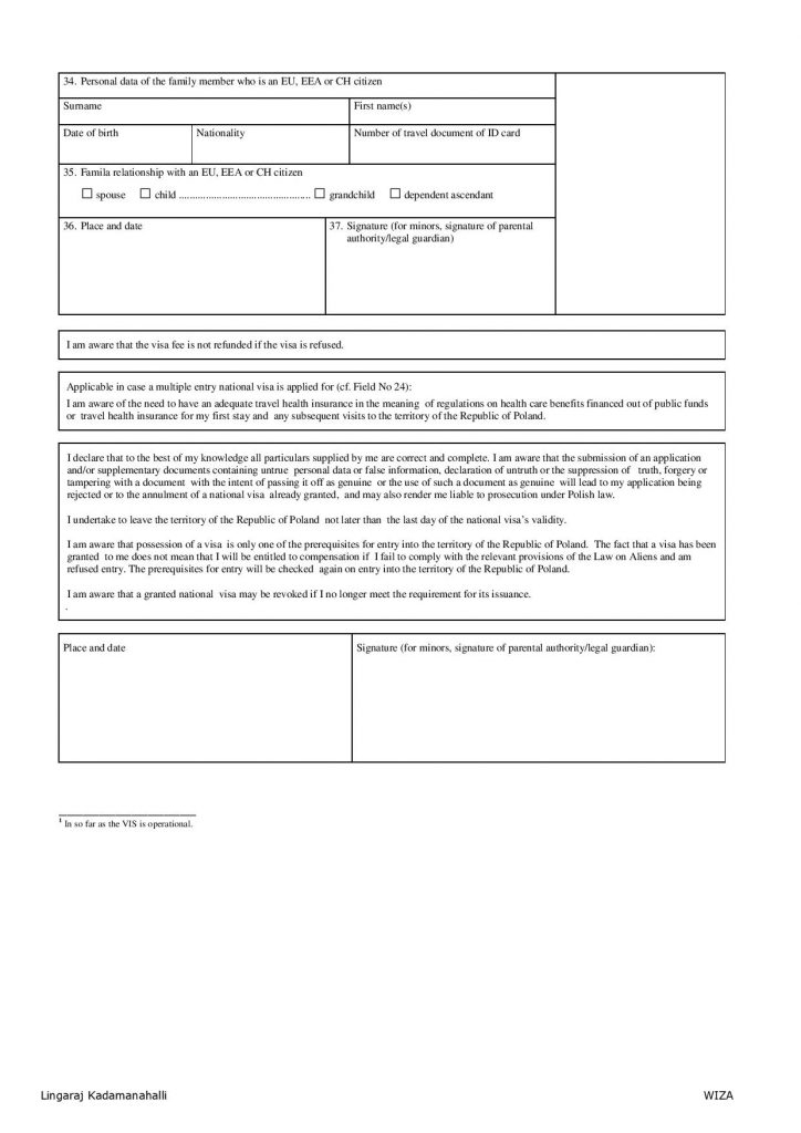 Polish Passport Application Form Canada