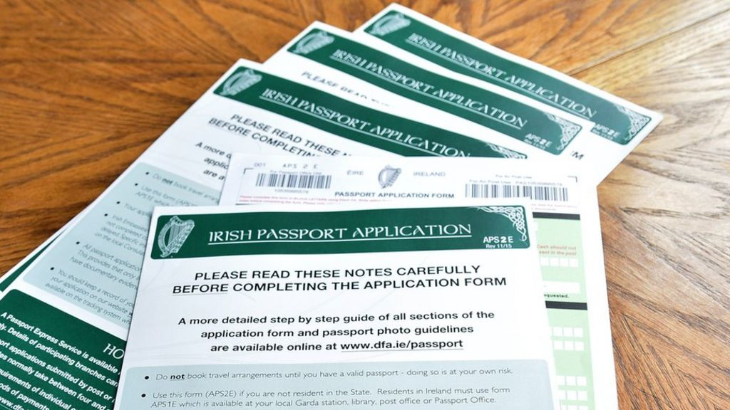  Record Number Of Irish Passports Issued BBC News