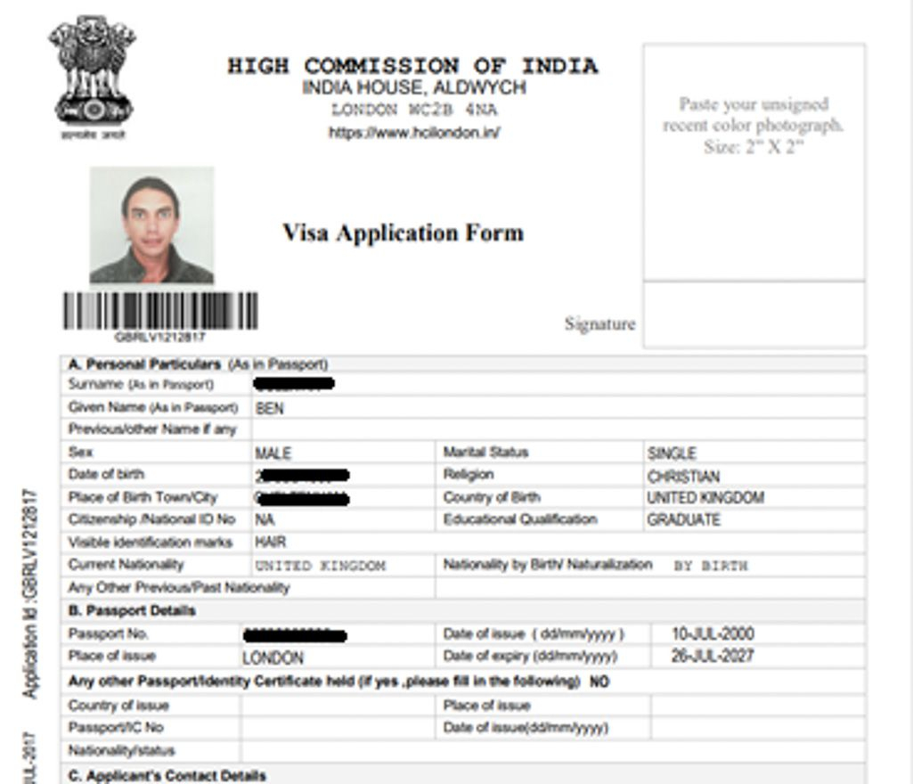 Renewal Form For Indian Passport Uk Universal Network