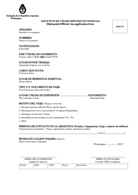 Solicitud De Visado Diplomatico Oficial Diplomatic Solicitud De Visado Diplomatico oficial Diplomatic