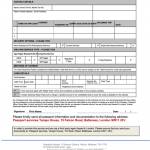 Top Passport Order Form Templates Free To Download In PDF