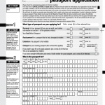 Uk Passport Application Form Pdf Fill Online Printable