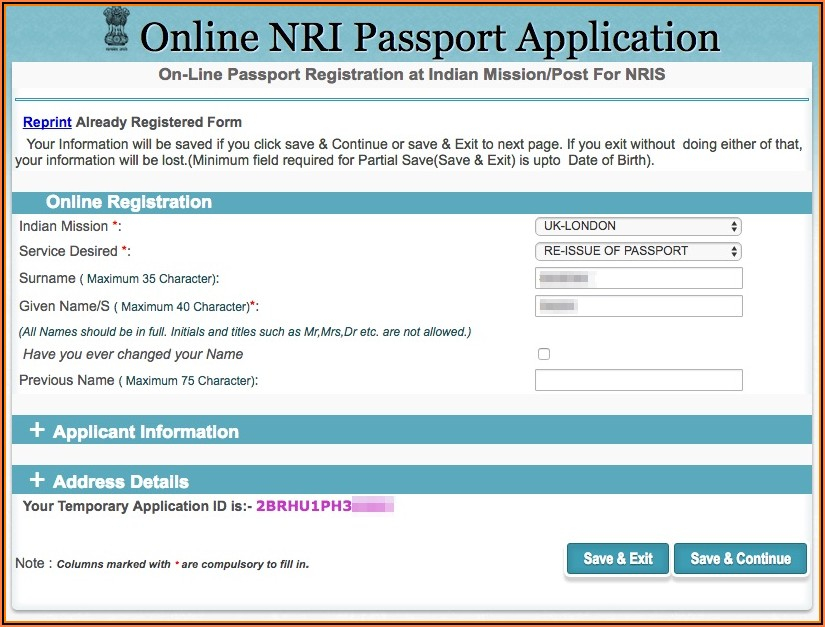 Us Passport Renewal Application Form In Spanish Form 