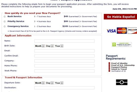 US Passport Renewal Form Visit Here Now Passport