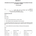 Annexure D Passport Application Form PrintableForm
