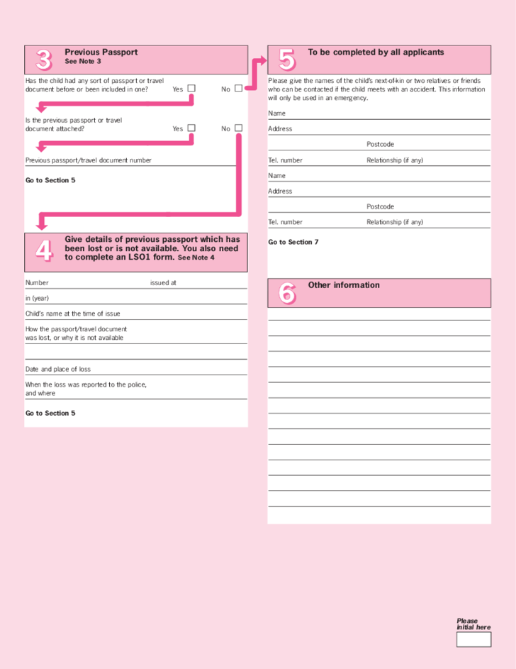 Application For United Kingdom Passport For Applicants Application For United Kingdom Passport For Applicants